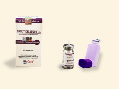 BIOXITIDE 25/125 mcg/dose